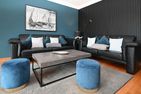  Ferienwohnung Deichsuite Büsum - Wohnzimmer