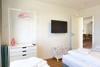  Ferienwohnung Tower of Power Olpenitz Ostseeresort Olpenitz - Schlafzimmer