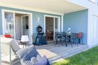  Ferienwohnung Funk Unit Olpenitz Ostseeresort Olpenitz - Terrasse