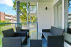 Hansa Residenz II Hansaresidenz II Appartement 13  "Hansaperle" Scharbeutz - Balkon