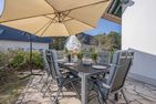  Reethus am Küstenwald Koserow - Terrasse