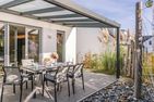  Ferienhaus Usedom-Idyll Kölpinsee - Terrasse