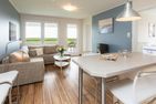 Uns to Hus Waddensee Zentrum - Wohnzimmer