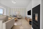  Ferienhaus Kate Kunterbunt List auf Sylt  - Wohnzimmer