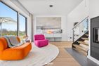 Ferienhaus Villa Farbenfroh List auf Sylt  - Wohnzimmer