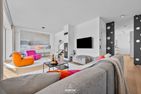  Ferienhaus Villa Farbenfroh List auf Sylt  - Wohnzimmer