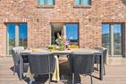  Ferienhaus Buhne JoLi List auf Sylt  - Terrasse