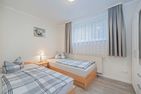  Ferienwohnung Möwennest Heringsdorf - Schlafzimmer