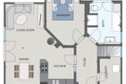  Ferienhaus Haubenlerche 15 Fuhlendorf - Grundriss