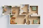  Ferienwohnung Koserow Koserow - Grundriss