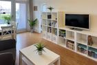 Haus Nordenlicht Ferienwohnung "Lütj Seeröver" Wittdün auf Amrum - Wohnzimmer