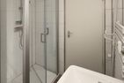 Haus Nordenlicht Ferienwohnung "Lütj Seeröver" Wittdün auf Amrum - Badezimmer