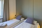 Haus Nordenlicht Ferienwohnung "Lütj Seeröver" Wittdün auf Amrum - Schlafzimmer