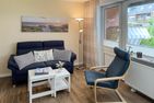  Ferienwohnung *Meeresleuchten* Wittdün auf Amrum - Wohnzimmer