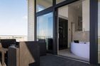  Ferienwohnung Penthouse ''Hafenkrone'' Marina Wendtorf Marina Wendtorf - Balkon