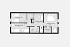  (61) Ferienhaus Drakulla am Zandersee Grumlan bei Vetlanda Smaland - Grundriss Obergeschoss