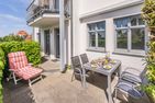  Haus am Kliff Appartement Heringsdorf - Terrasse