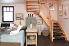 Ferienhaus Ferdinand Zirchow Fischerdorf - Wohnzimmer
