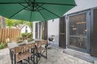  Ferienhaus Ferdinand Zirchow Fischerdorf - Terrasse