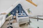  Ferienwohnung Strandloft Godewind Kronsgaard Geltinger Bucht - Schlafzimmer
