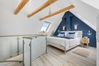 Ferienwohnung Strandloft Godewind Kronsgaard Geltinger Bucht - Schlafzimmer