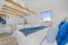  Ferienwohnung Strandloft Godewind Kronsgaard Geltinger Bucht - Schlafzimmer