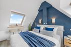  Ferienwohnung Strandloft Godewind Kronsgaard Geltinger Bucht - Schlafzimmer