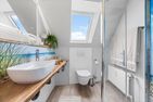  Ferienwohnung Strandloft Godewind Kronsgaard Geltinger Bucht - Badezimmer