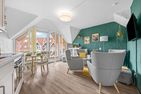  Ferienwohnung Strandloft Godewind Kronsgaard Geltinger Bucht - Wohnzimmer
