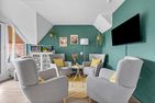  Ferienwohnung Strandloft Godewind Kronsgaard Geltinger Bucht - Wohnzimmer