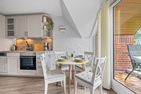  Ferienwohnung Strandloft Godewind Kronsgaard Geltinger Bucht - Küche / Küchenzeile