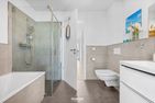 Ferienhaus Süd-See-Seite Olpenitz  - Badezimmer