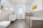  Ferienhaus Süd-See-Seite Olpenitz  - Badezimmer