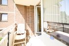  Ferienwohnung Glück Büsum - Balkon