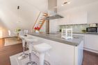  Penthouse-Koje 5 Sonnendeck Ostseebad Karlshagen - Küche / Küchenzeile