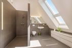  Penthouse-Koje 5 Sonnendeck Ostseebad Karlshagen - Badezimmer
