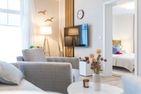  Ferienwohnung M6 - "Kommodig Oorloff" Graal-Müritz - Wohnzimmer