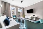  Ferienwohnung TheViewA04 Dagebüll Dagebüll - Wohnzimmer