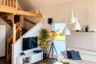  Ferienhaus Casa Aniel Olpenitz Ostseeresort Olpenitz - Wohnzimmer