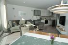  Ferienwohnung „Kantenkieker“ Marina Wendtorf Kieler Förde - Wohnzimmer