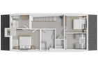  Ferienwohnung Aquamarin Büsum Büsum - Grundriss