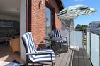 Ferienhaus Brandt Ferienhaus Brandt Appartement 1 Fischers Beach Haffkrug - Balkon