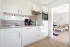 Ferienhaus Brandt Ferienhaus Brandt Appartement 1 Fischers Beach Haffkrug - Küche / Küchenzeile