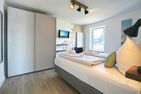 Ferienhaus Brandt Ferienhaus Brandt Appartement 1 Fischers Beach Haffkrug - Schlafzimmer