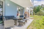  Ferienwohnung Aurelia Zirchow An der Haffküste - Terrasse