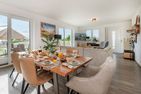  Ferienhaus Abendsonne Loddin - Wohnzimmer