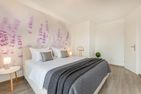  Ferienhaus Abendsonne Loddin - Schlafzimmer