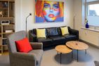 Haus Nordenlicht Ferienwohnung Wattkieker Wittdün auf Amrum - Wohnzimmer