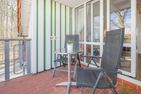 Seeblick Anlage App. Aquamarin Koserow - Balkon