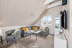  Ferienhaus "Strandkieker" Marina Wendtorf Kieler Förde - Wohnzimmer